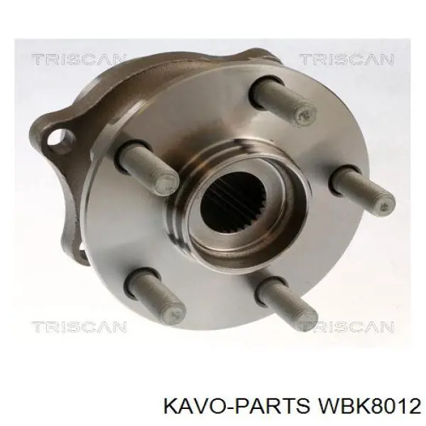 Ступицы задних колес Kavo Parts WBK8012 цена, от 64.95 USD