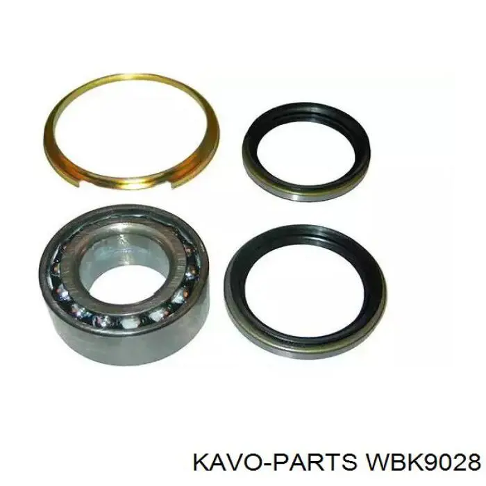 Комплект подшипника ступицы колеса Kavo Parts WBK9028 цена, от 25.68 USD