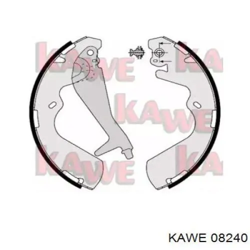 ST-58305-4AA00 SAT колодки тормозные задние, барабанные