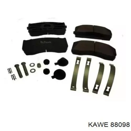 Передние тормозные колодки A0084206520 Mercedes