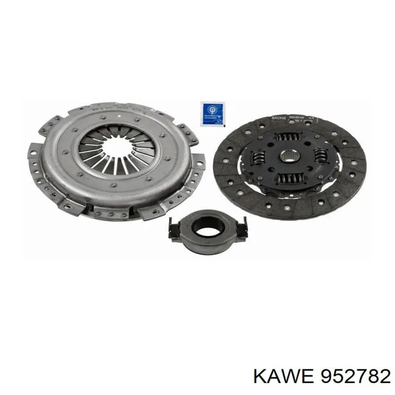 Комплект сцепления (3 части) VAG 073198141X цена, от 169.44 USD