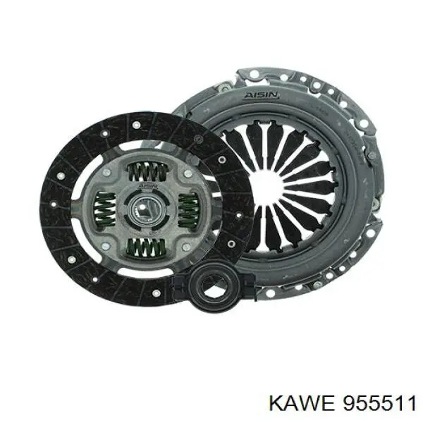 Купить KC159 Kamoka Комплект сцепления (диск, корзина, подшипник)