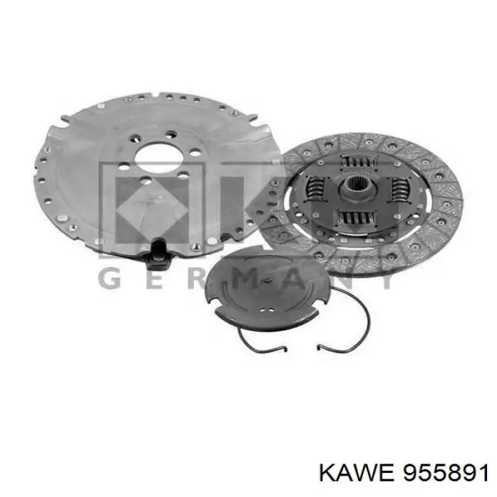 Комплект сцепления (3 части) VALEO 828280 цена, от 77.94 USD