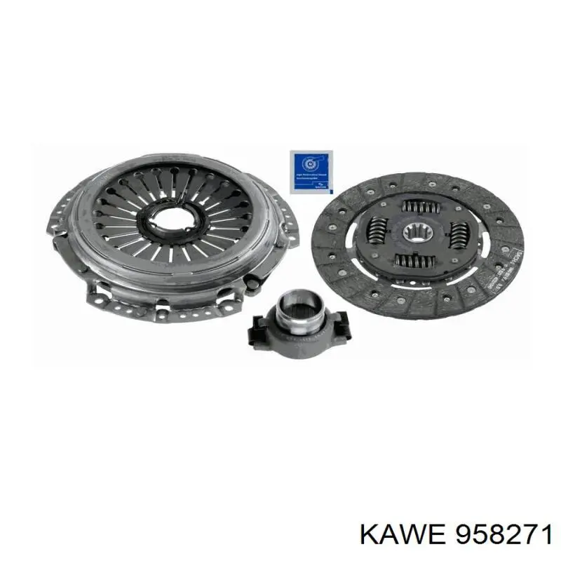 958271 Kawe Сцепление в сборе