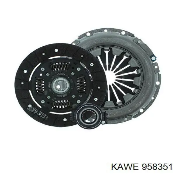 Комплект сцепления (3 части) Kawe 958351 цена, от 73.92 USD