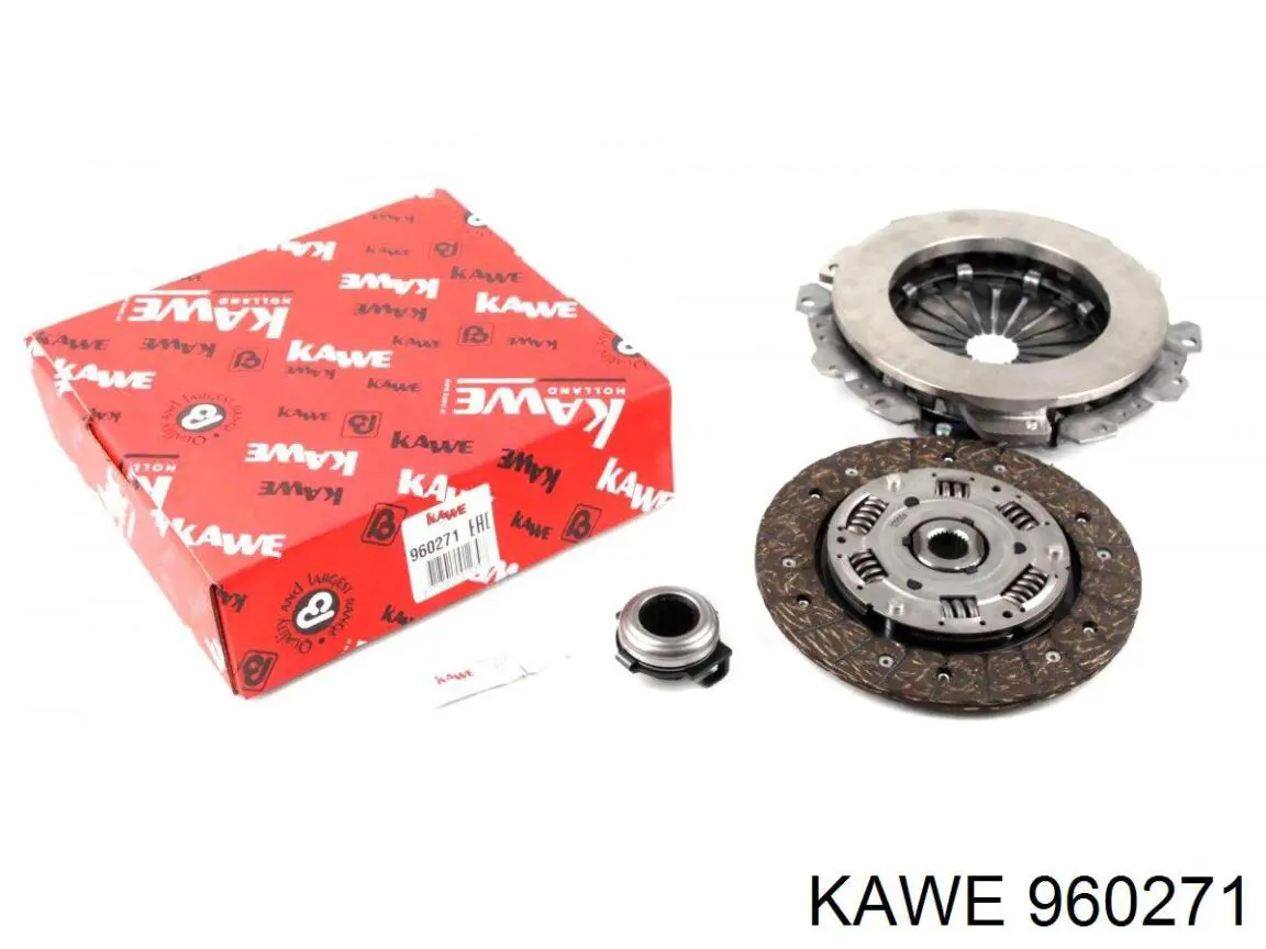 Купить 960271 Kawe Комплект сцепления (диск, корзина, подшипник)
