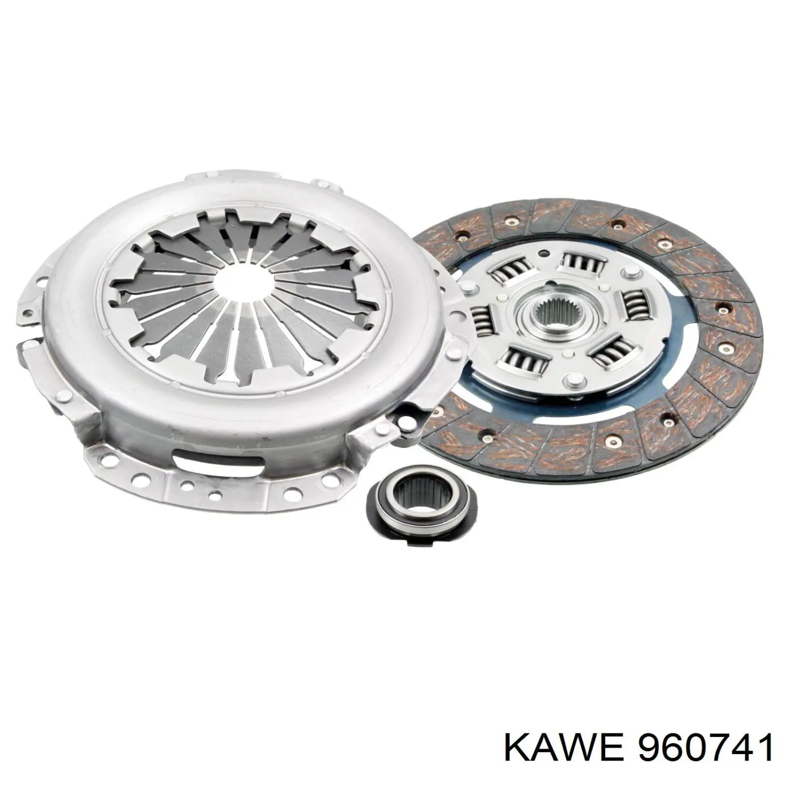 Купить 960741 Kawe Комплект сцепления (диск, корзина, подшипник)