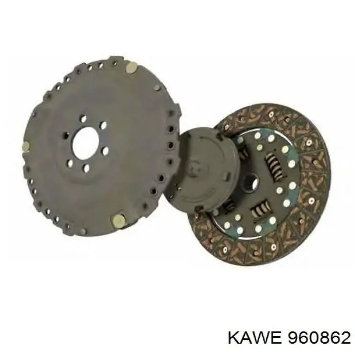 Комплект сцепления (3 части) Kawe 960862 цена, от 156.17 USD
