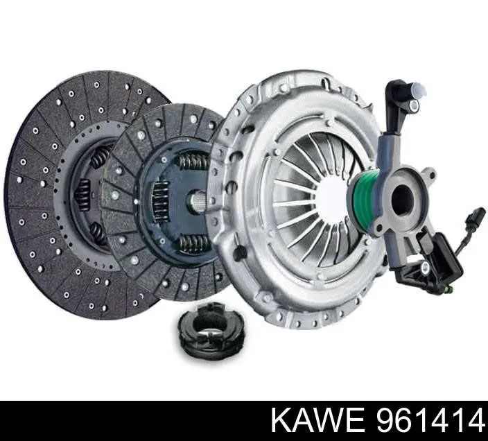 961414 Kawe kit de embraiagem (3 peças)