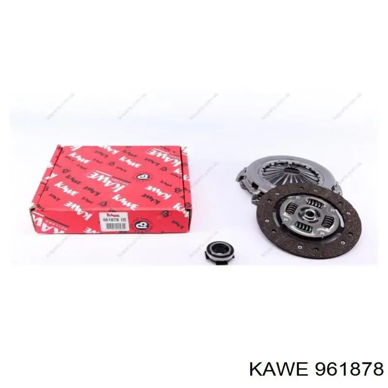 961878 Kawe kit de embraiagem (3 peças)