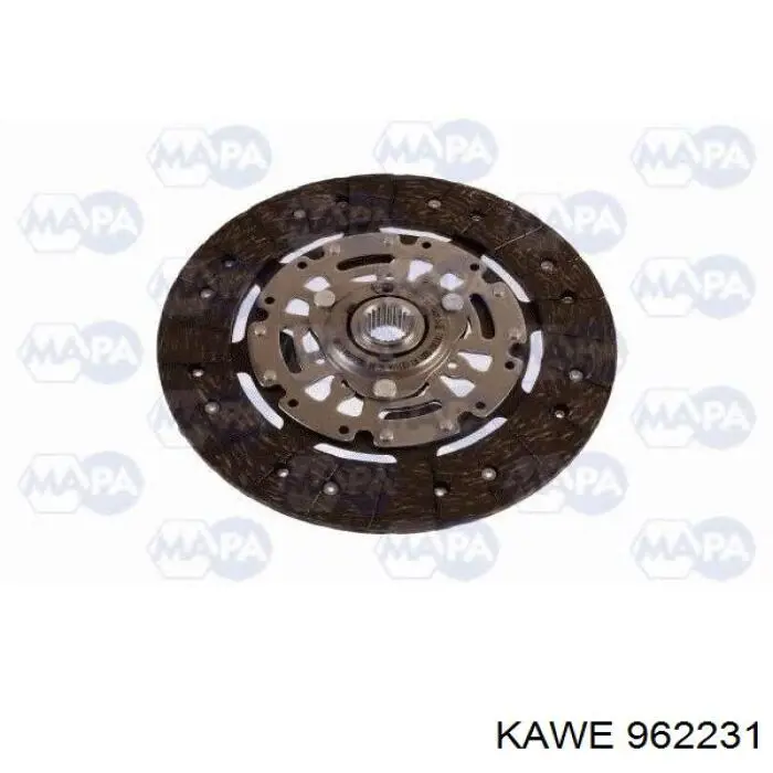 Комплект сцепления (3 части) Kawe 962231 цена, от 114.02 USD