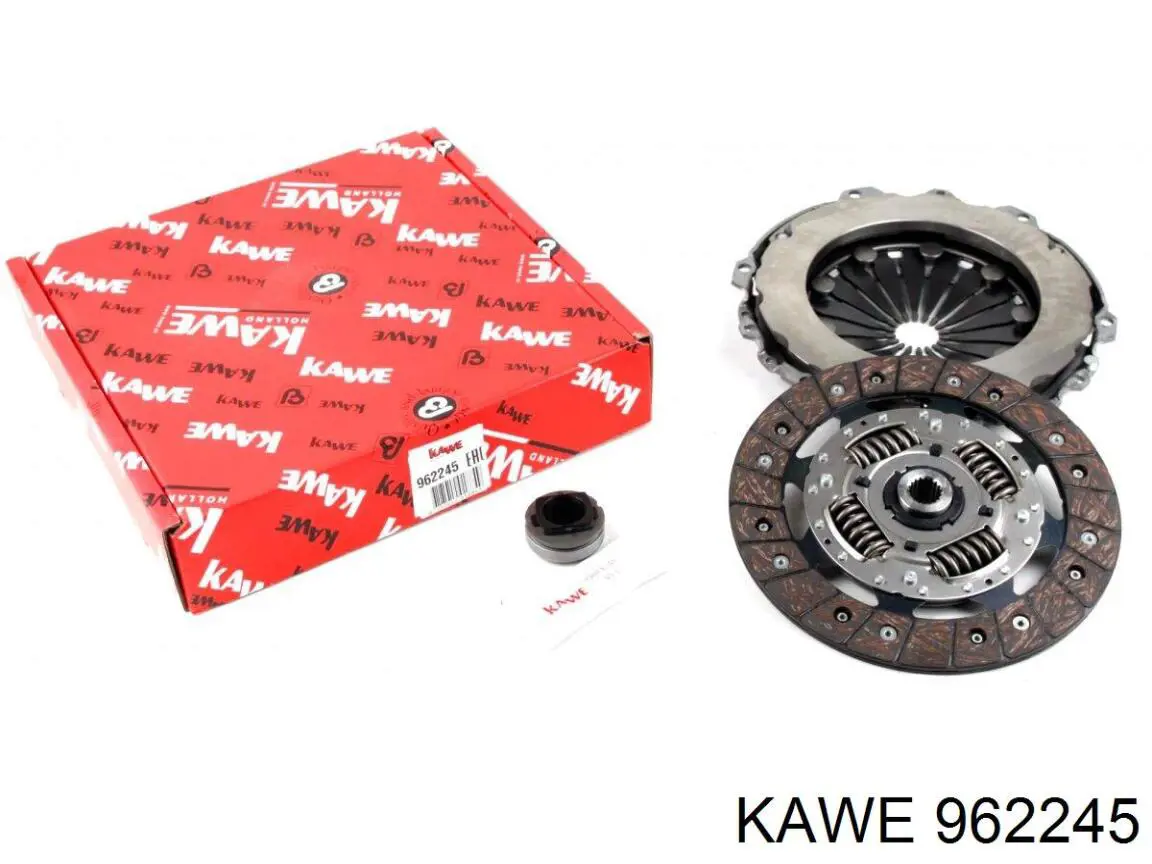 Kit de embrague (3 partes) 962245 Kawe