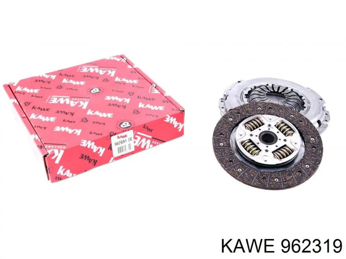 962319 Kawe kit de embraiagem (3 peças)