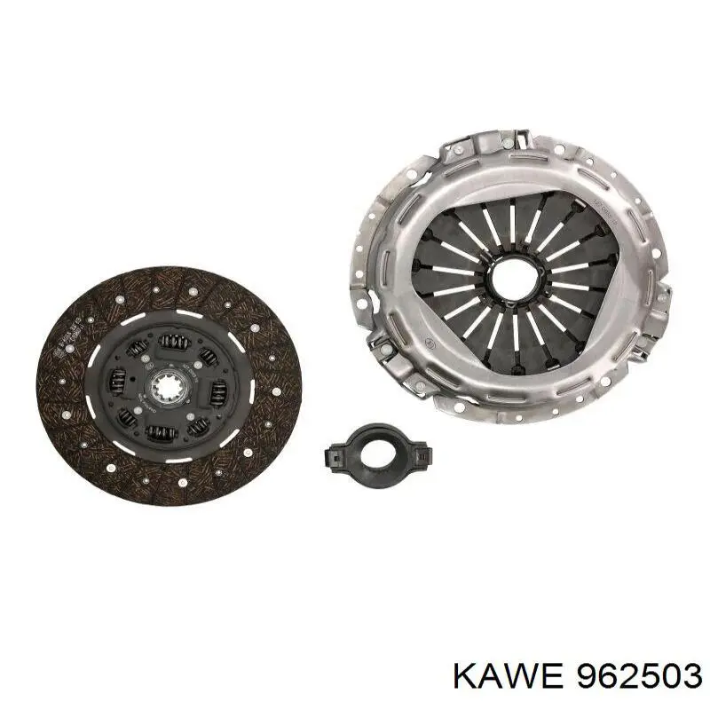 Купить 962503 Kawe Комплект сцепления (диск, корзина, подшипник)