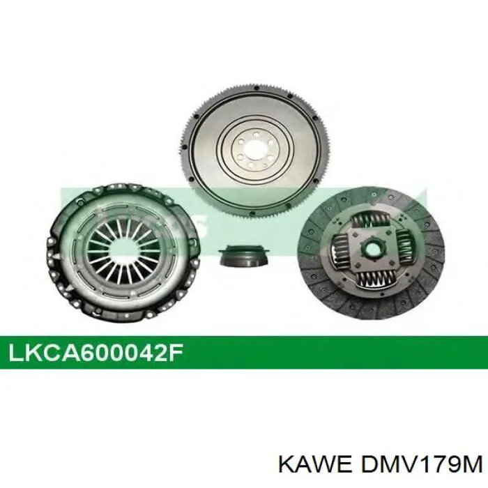 Купить DMV179M Kawe Комплект сцепления (диск, корзина, подшипник)
