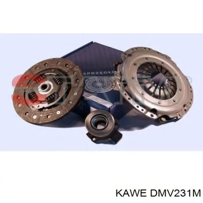 Комплект сцепления (3 части) Kawe DMV231M цена, от 359.67 USD