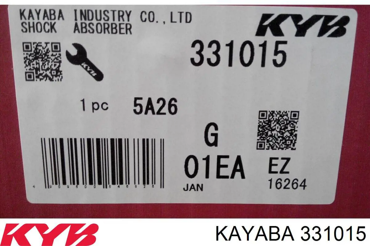 Купить 331015 Kayaba Амортизатор подвески передний левый
