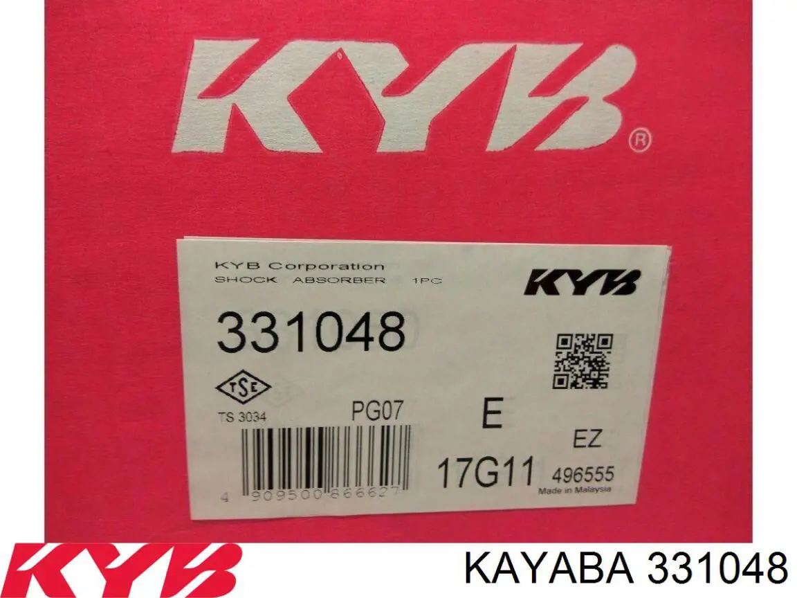 Амортизатор подвески передний левый NTY AHD014 цена, от 64.04 USD