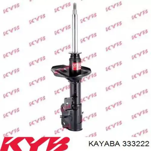 Купить 333222 Kayaba Амортизатор подвески передний левый