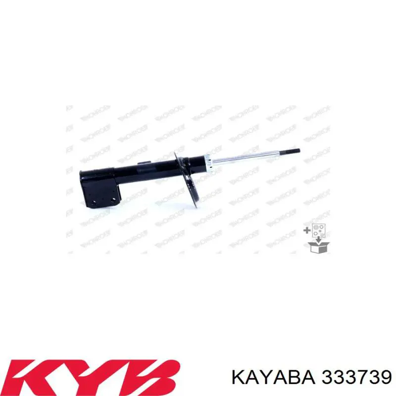 Amortiguador delantero izquierdo 333739 Kayaba