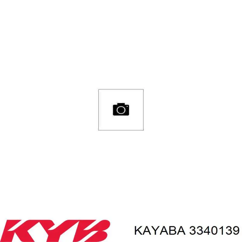 Amortiguador delantero izquierdo 3340139 Kayaba