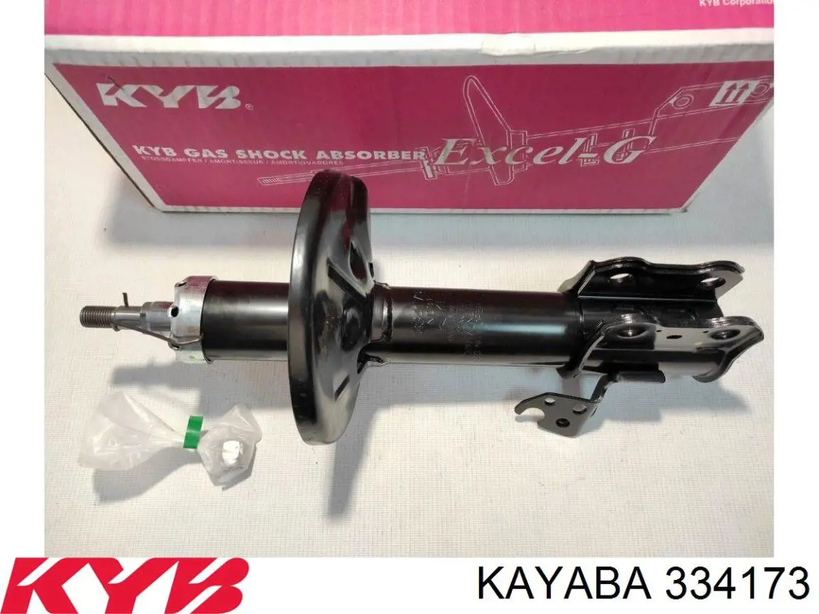 Amortiguador delantero izquierdo 334173 Kayaba