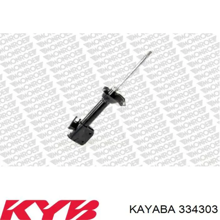 Стойка задняя, левая Kayaba 334303 цена, от 50.68 USD