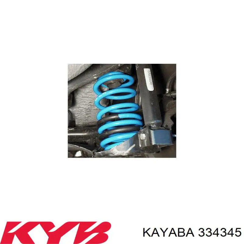 Купить 334345 Kayaba Амортизатор задний, левый