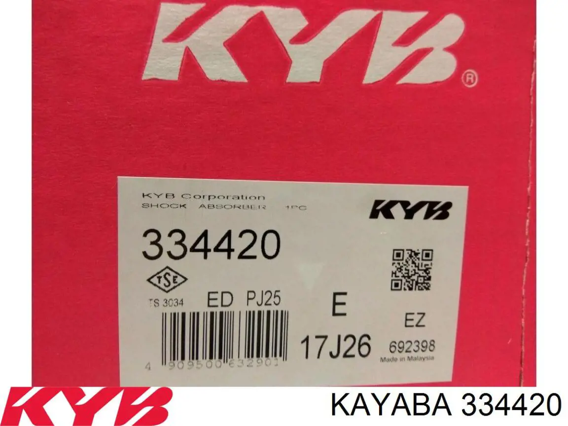 Стойка амортизатора передняя Kayaba 334420 цена, от 88.38 USD