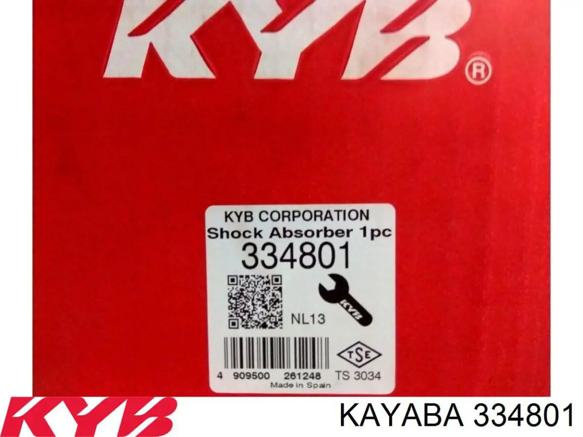 Купить 334801 Kayaba Амортизатор задней подвески