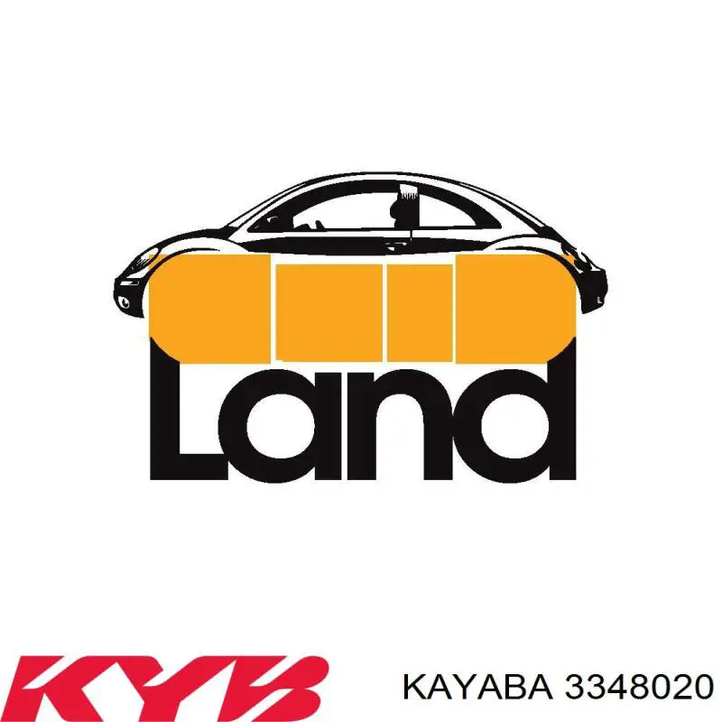 Купить 3348020 Kayaba Амортизатор передней подвески