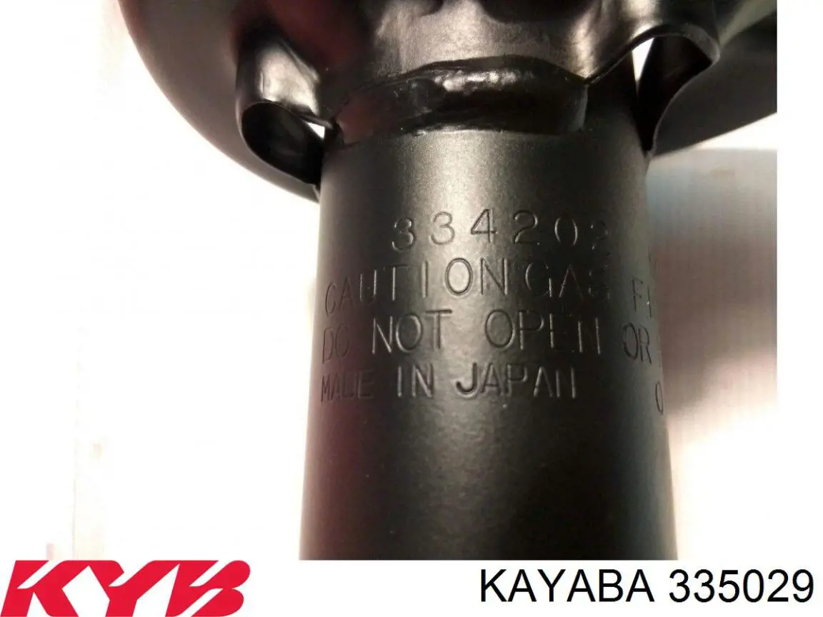 Amortiguador trasero izquierdo 335029 Kayaba