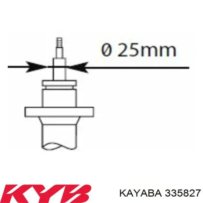 Стойка амортизатора передняя Kayaba 335827 цена, от 133.14 USD
