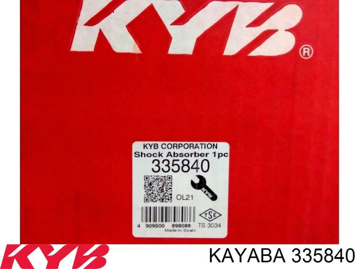 Купить 335840 Kayaba Амортизатор передней подвески