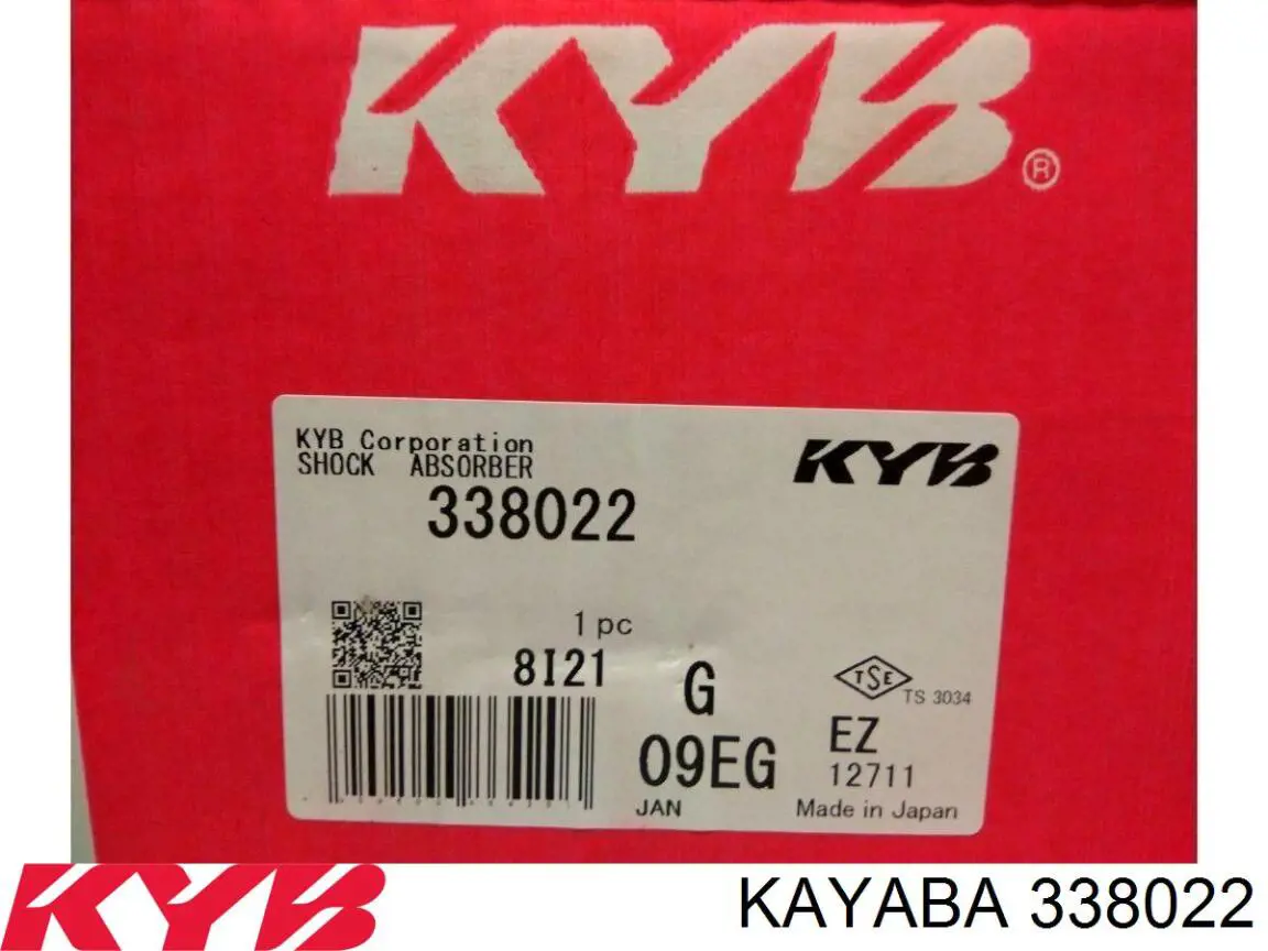 Амортизатор подвески передний левый Kayaba 338022 цена, от 110.70 USD
