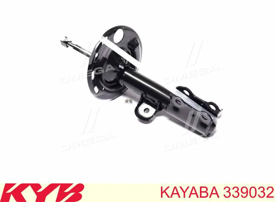 339032 Kayaba amortecedor dianteiro esquerdo