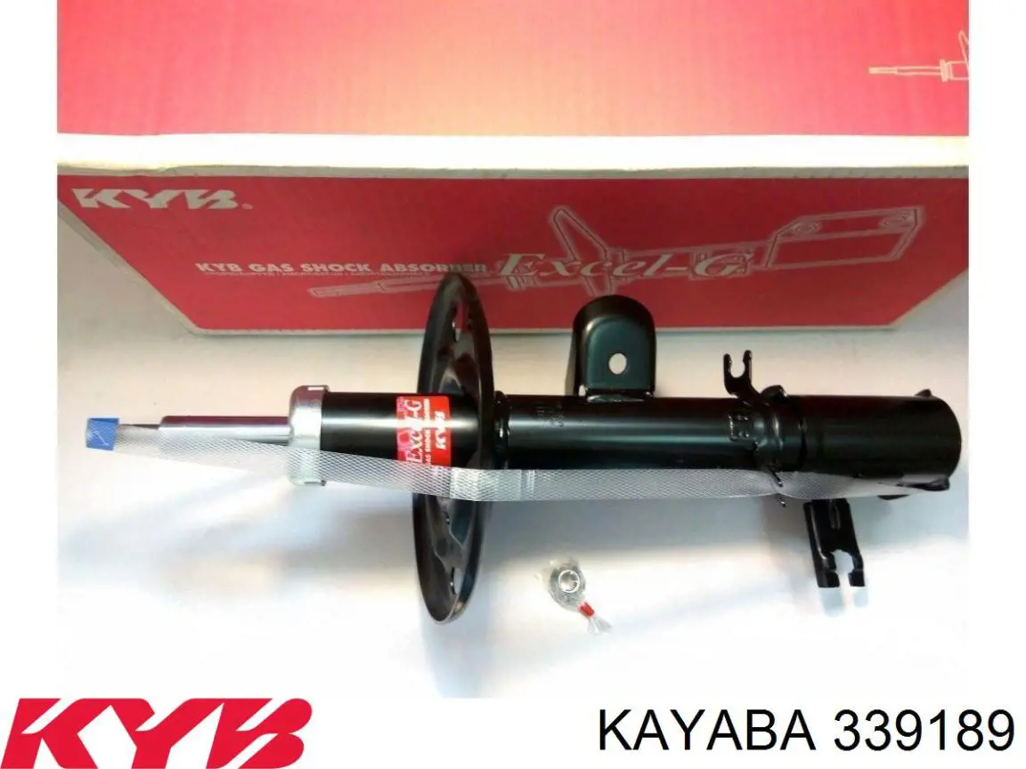 Amortiguador delantero izquierdo 339189 Kayaba