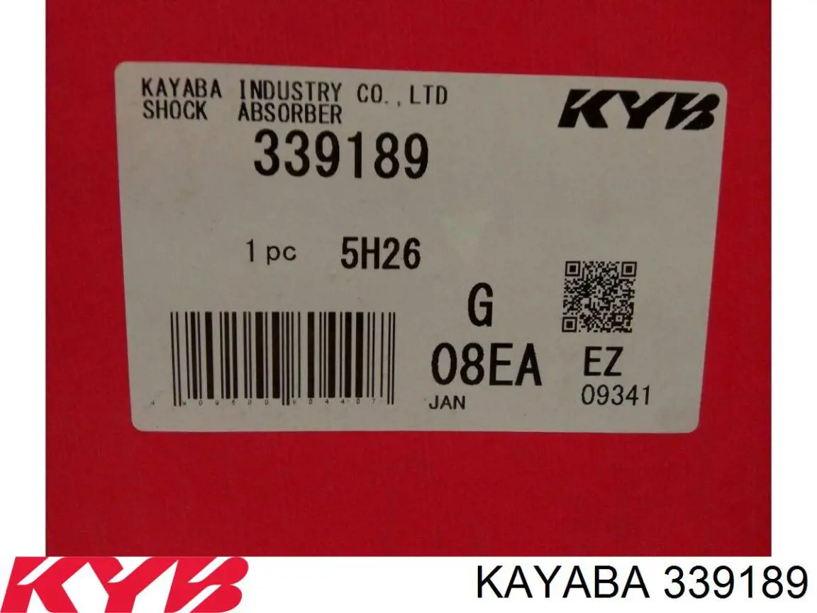 Амортизатор передней подвески левой Kayaba 339189 цена, от 126.54 USD