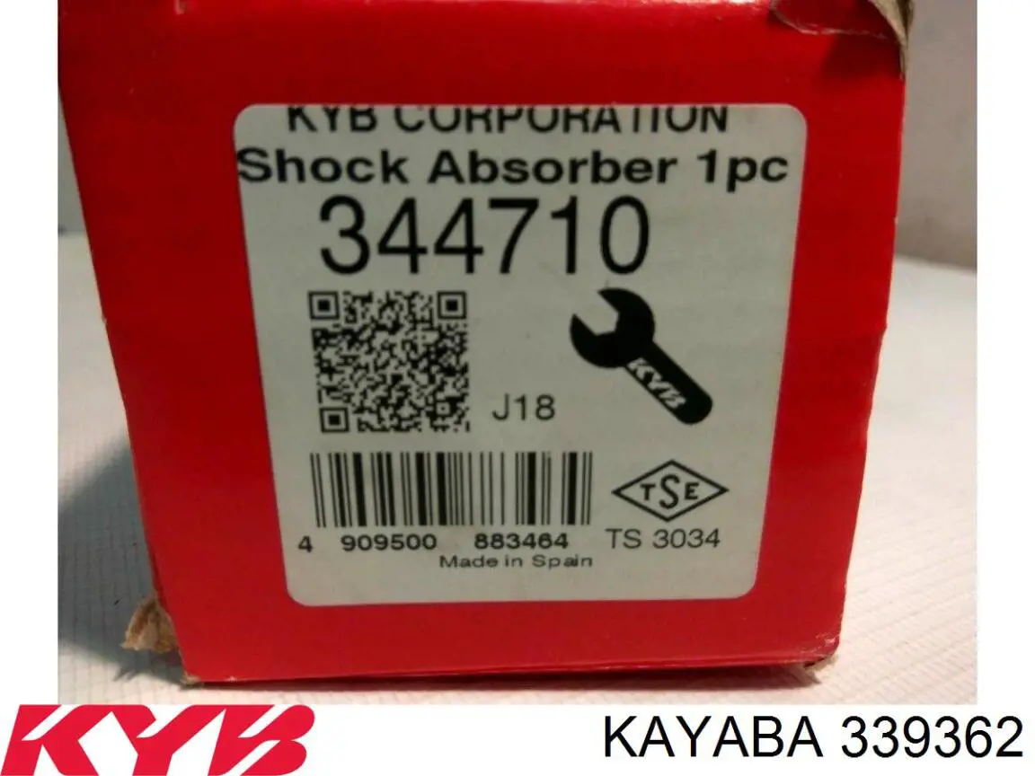Амортизатор передней подвески левой Kayaba 339362 цена, от 144.14 USD