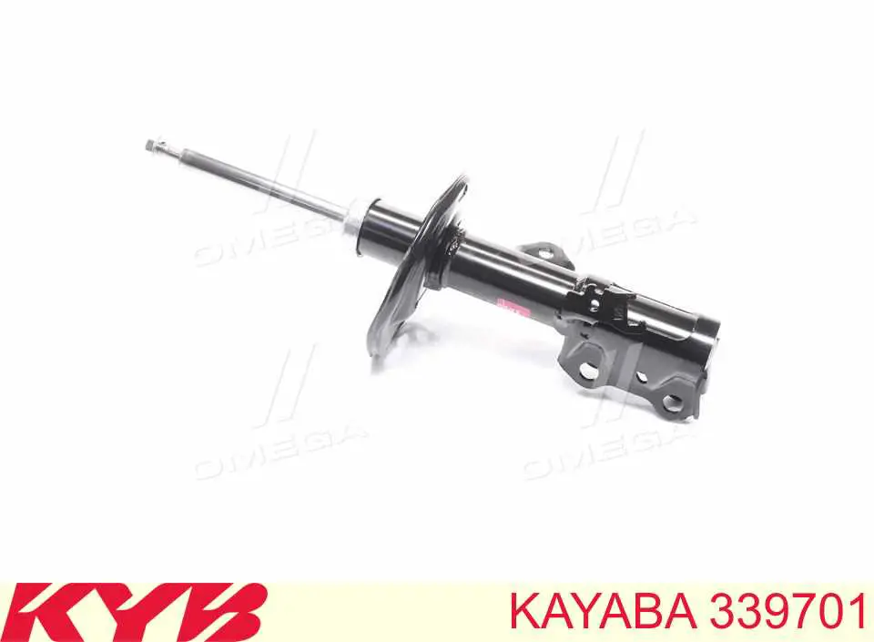 339701 Kayaba amortecedor dianteiro esquerdo