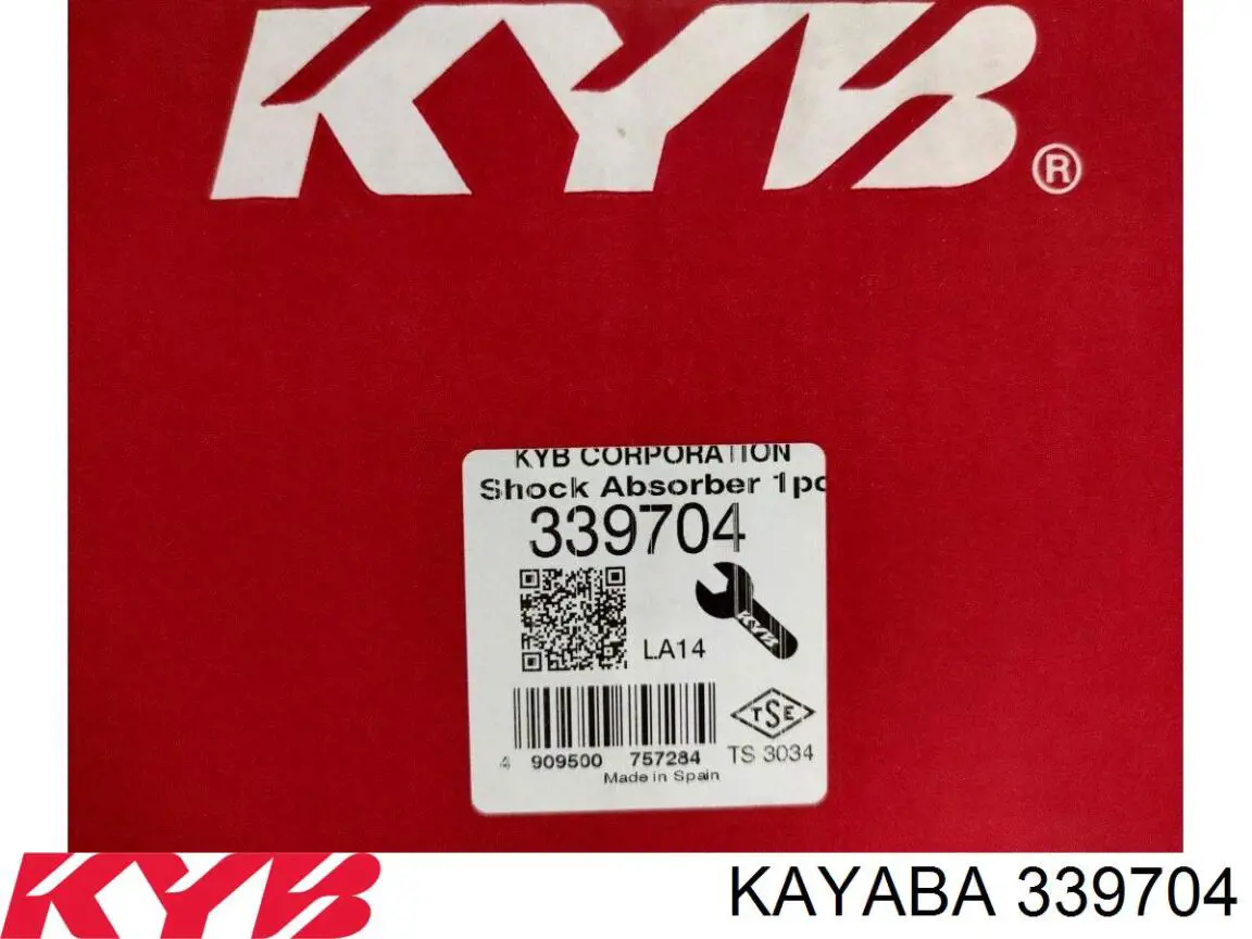 Стойка амортизатора передняя Kayaba 339704 цена, от 97.33 USD