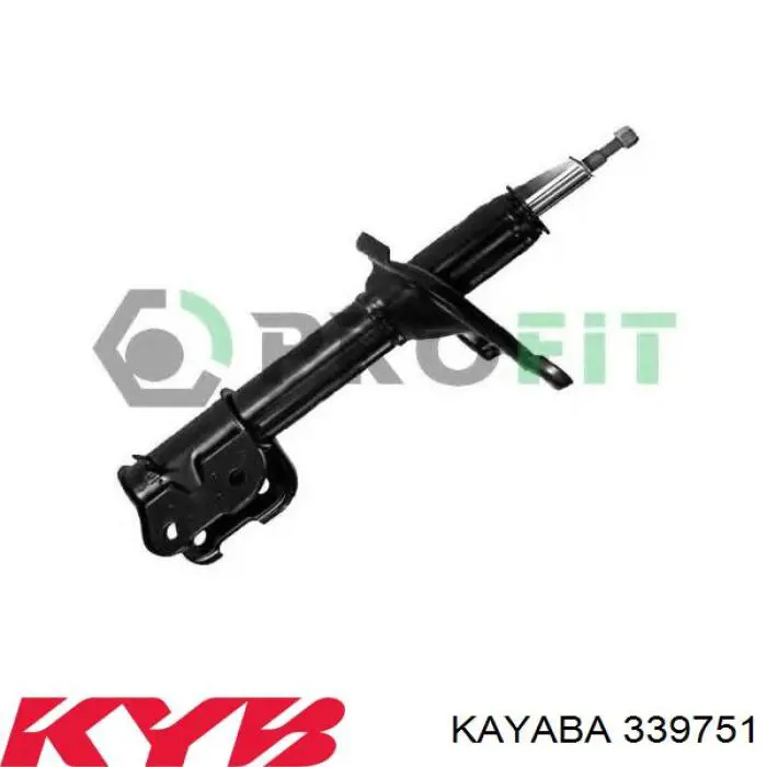 Амортизатор передний левый 2001126 Kamoka