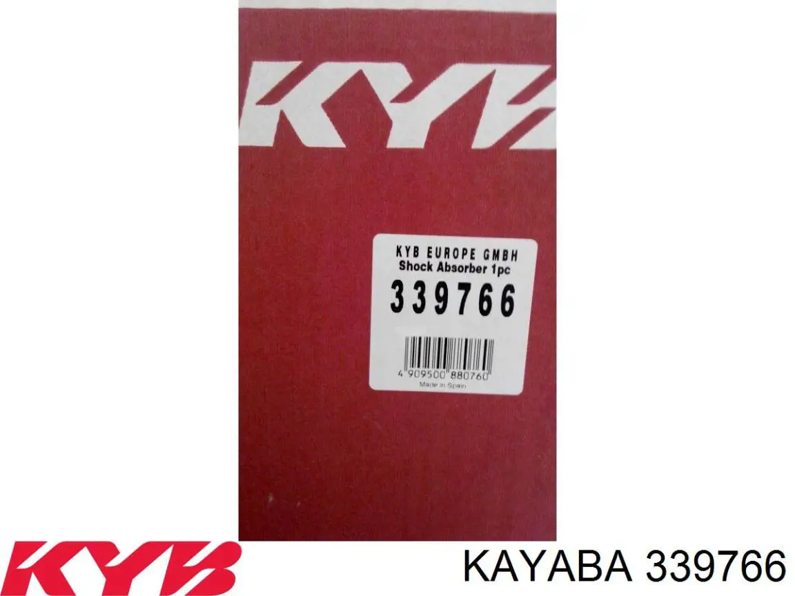 Амортизатор передний 339766 Kayaba