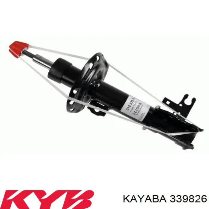 RS315837 Raiso Амортизатор передней подвески правый