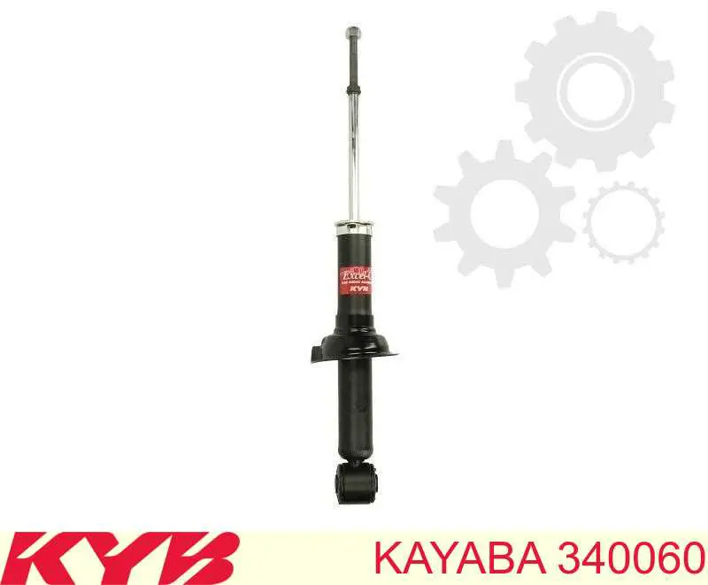 MAKI051 Ashika Амортизаторы задние