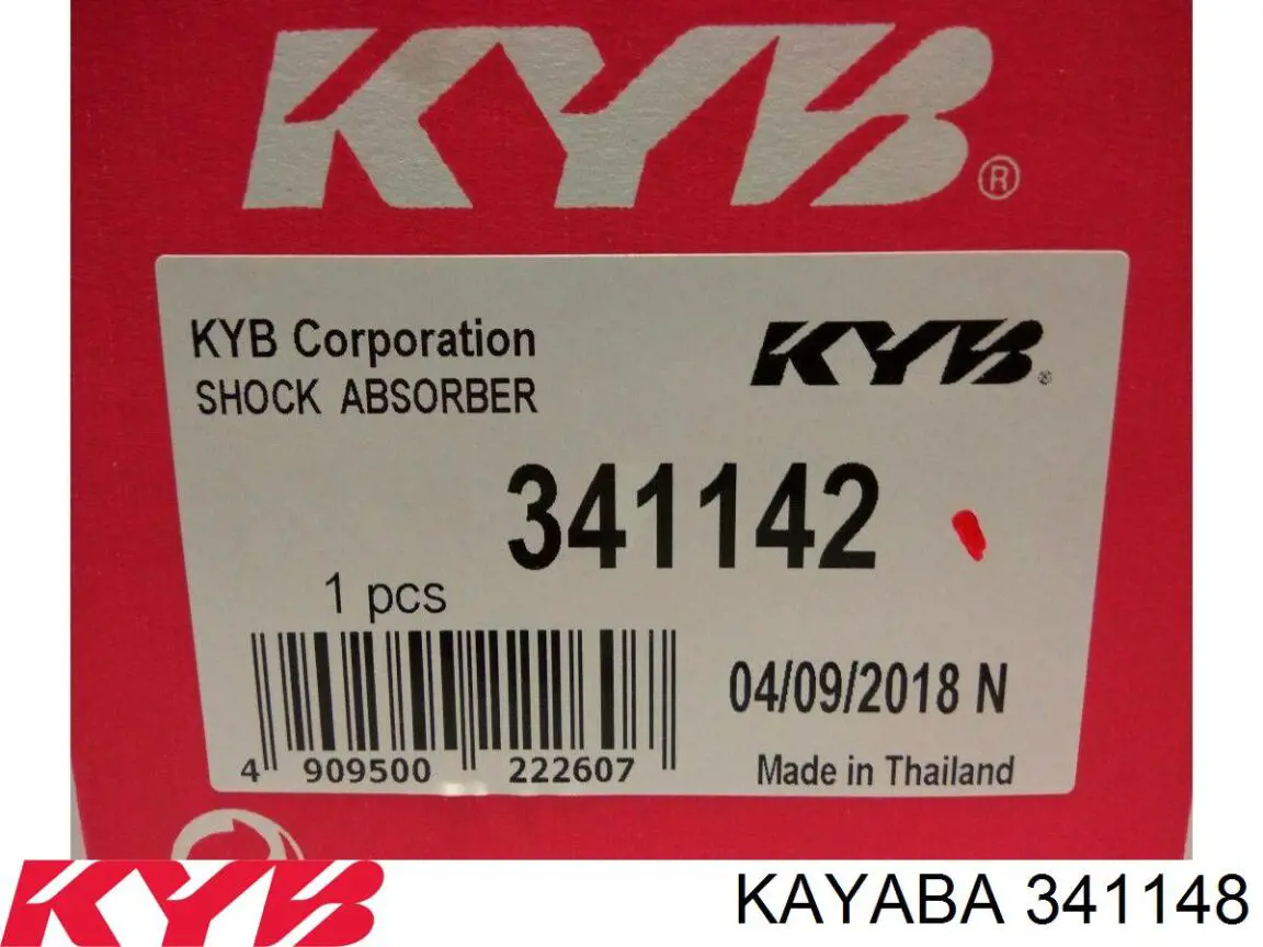 Amortiguador trasero 341148 Kayaba