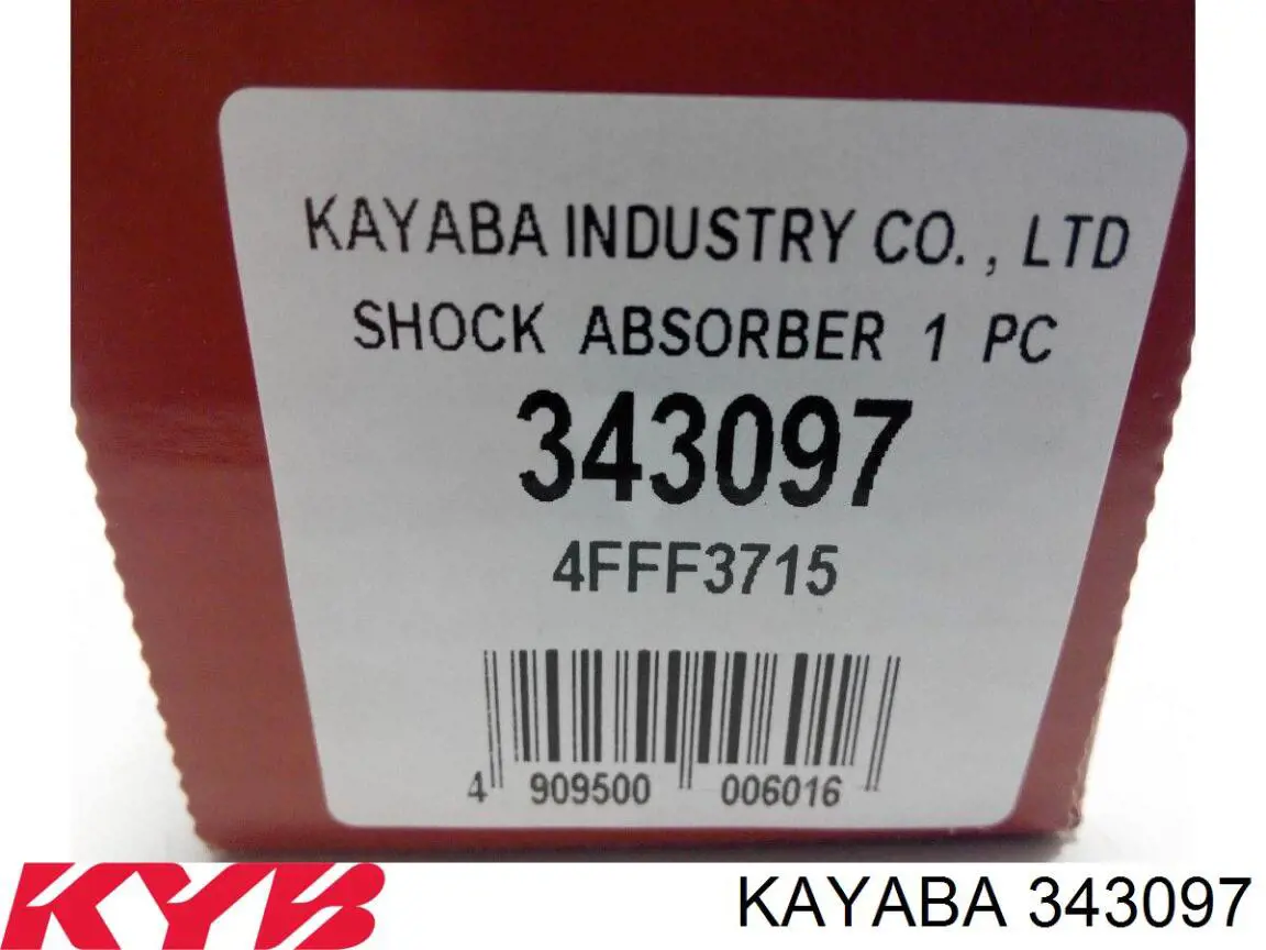 Купить 343097 Kayaba Амортизатор передней подвески