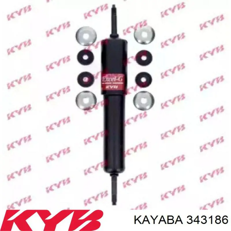 Amortiguador delantero 343186 Kayaba
