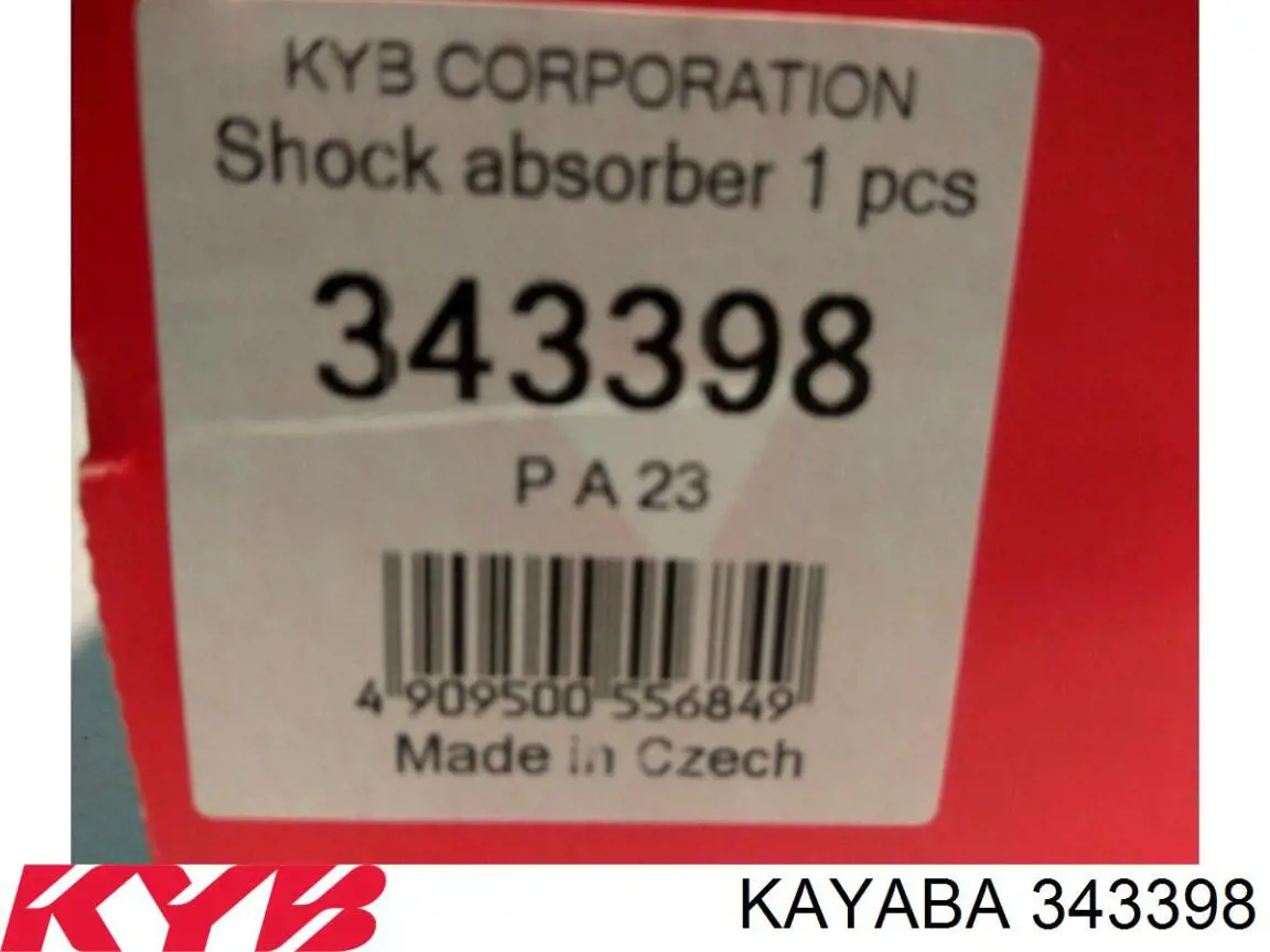 Стойка амортизатора задняя Kayaba 343398 цена, от 36.07 USD