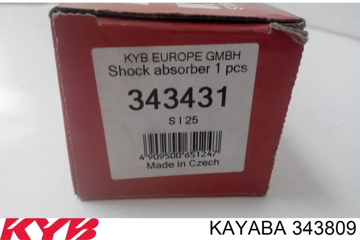 Купить 343809 Kayaba Амортизатор задний правый